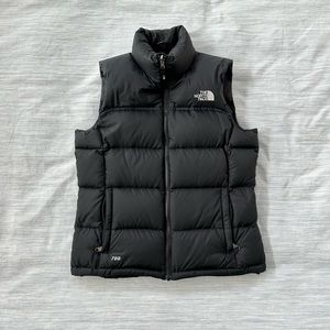 The North Face 700 Fill Down Vest in Black